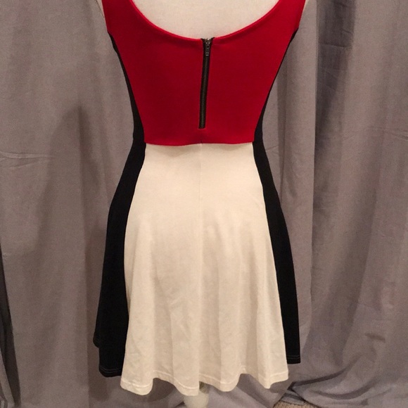 Express A Line Color Block Dress - Picture 4 of 6